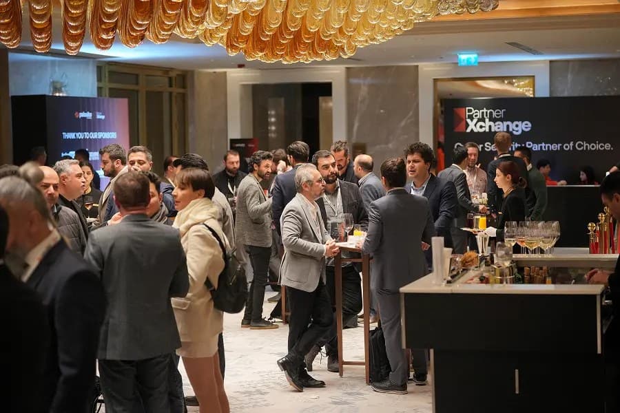 Нетворкинг участников партнёрской конференции Partner Xchange Türkiye & CIS, Стамбул, март 2025