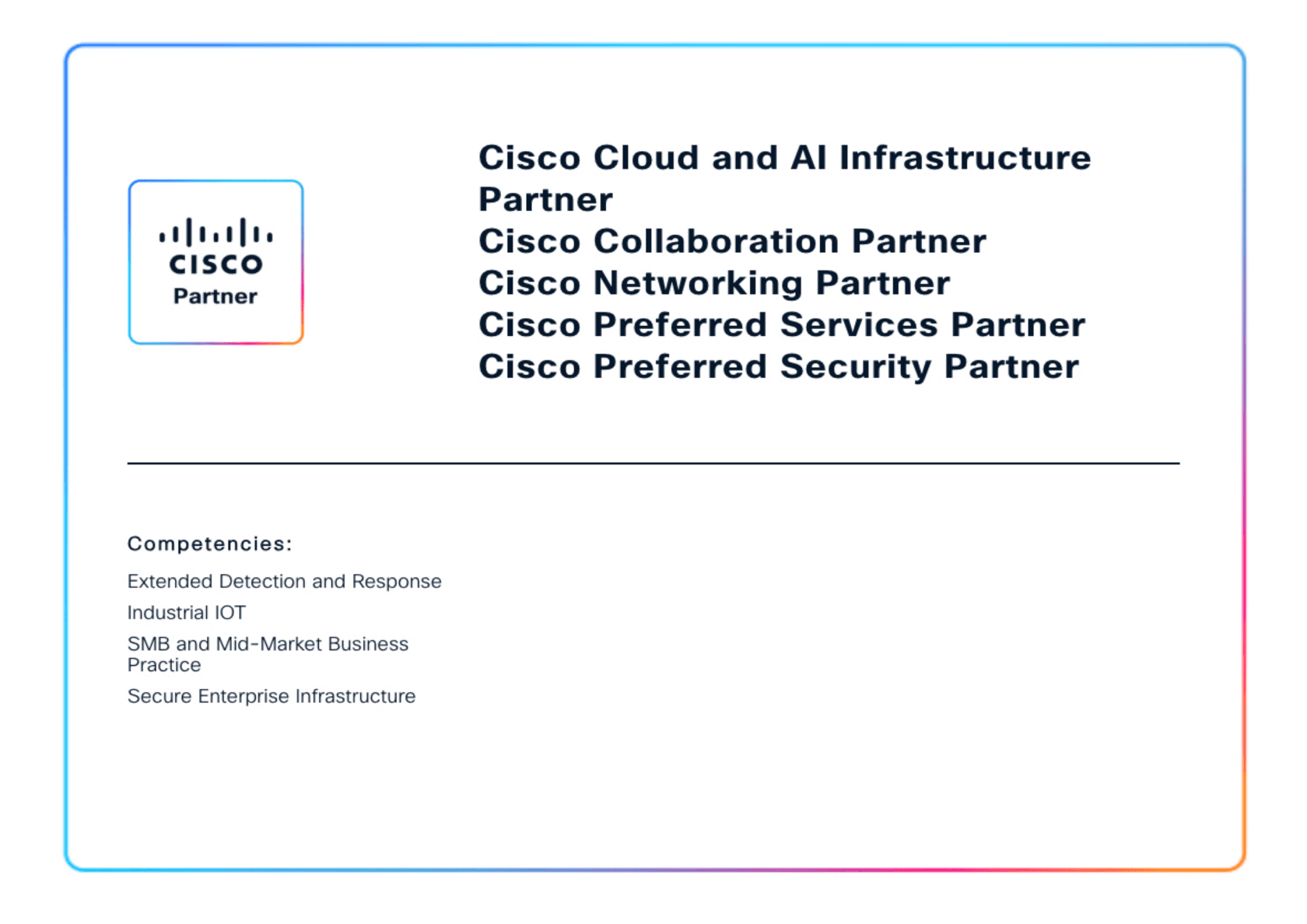 Green Light Cisco Preferred Security Partner maqomini oldi